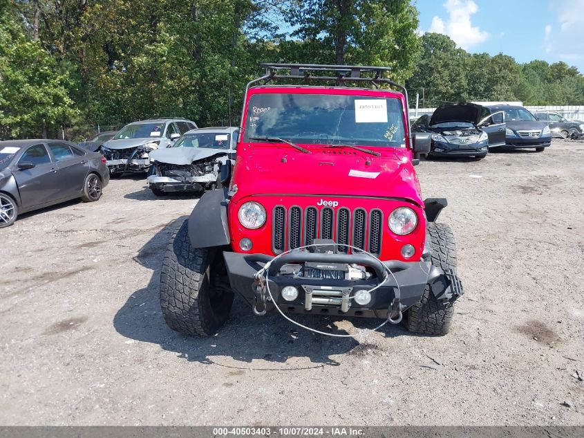 2016 Jeep Wrangler Unlimited Rubicon VIN: 1C4HJWFG7GL128994 Lot: 40503403