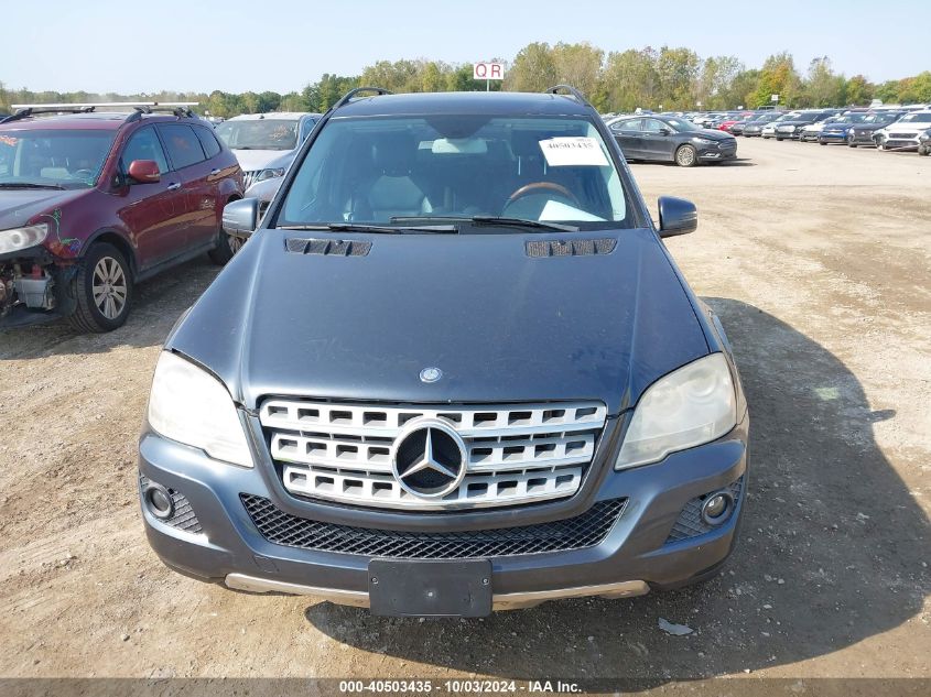 2011 Mercedes-Benz Ml 350 4Matic VIN: 4JGBB8GB6BA677460 Lot: 40503435