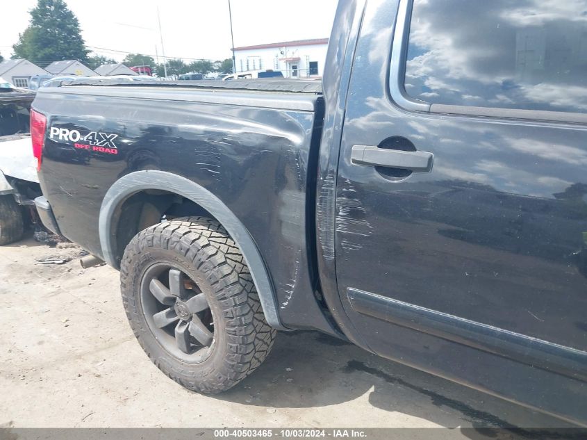 2010 Nissan Titan Pro-4X VIN: 1N6AA0EC9AN319984 Lot: 40503465