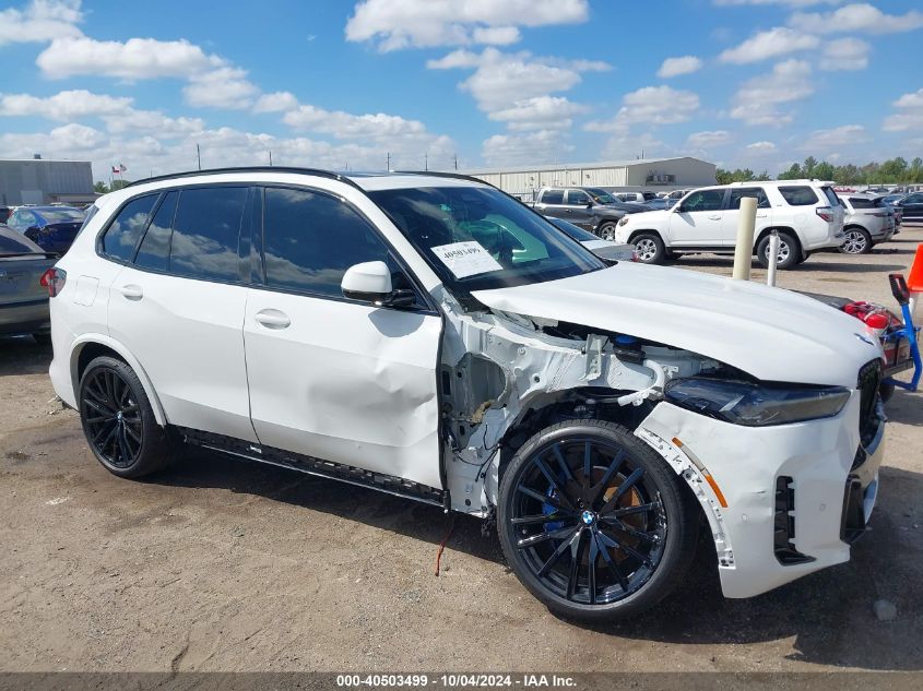 5UX13EU01S9X74371 2025 BMW X5 Sdrive40I