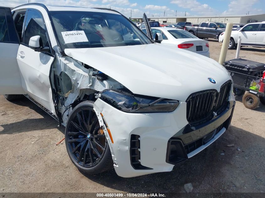 5UX13EU01S9X74371 2025 BMW X5 Sdrive40I