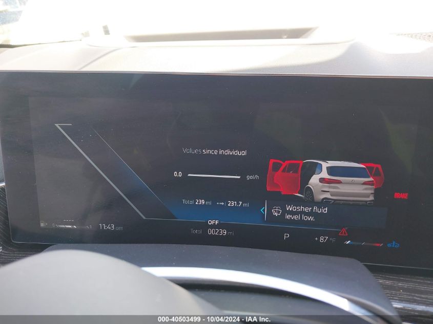 5UX13EU01S9X74371 2025 BMW X5 Sdrive40I