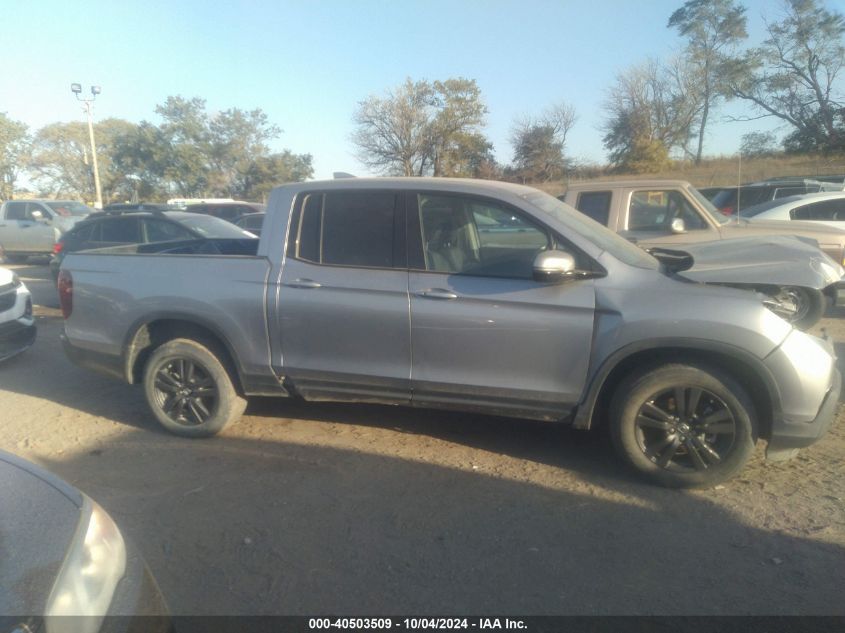 2019 Honda Ridgeline Sport VIN: 5FPYK3F15KB049138 Lot: 40503509