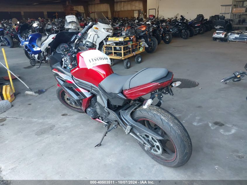 2016 Kawasaki Ex650 E VIN: JKAEXEE14GDA21031 Lot: 40503511