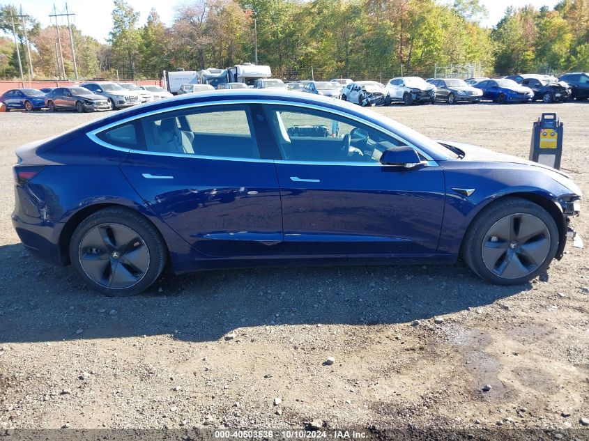 2018 Tesla Model 3 Long Range/Mid Range VIN: 5YJ3E1EA1JF102335 Lot: 40503536