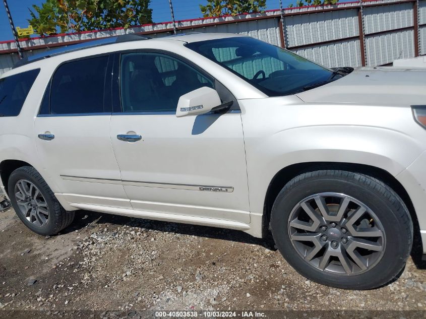 1GKKRTKD8DJ211984 2013 GMC Acadia Denali