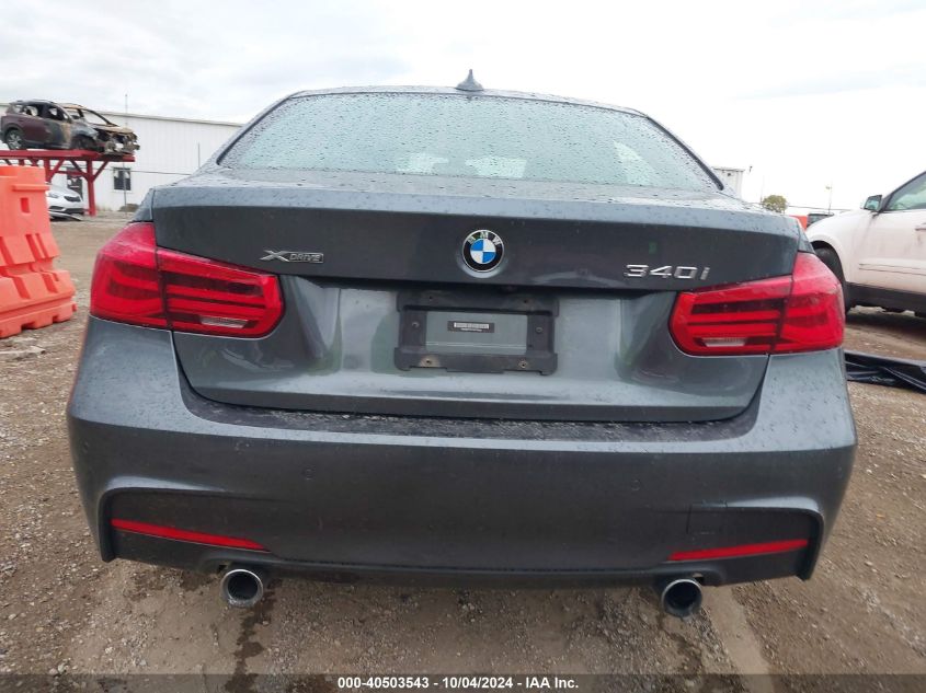 2018 BMW 340I xDrive VIN: WBA8B7C57JA576626 Lot: 40503543