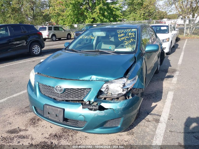 2010 Toyota Corolla Le VIN: 2T1BU4EE6AC345887 Lot: 40503560