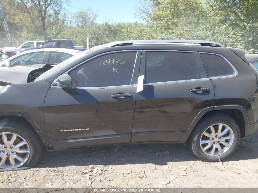 2016 Jeep Cherokee Limited VIN: 1C4PJMDS4GW124486 Lot: 40503562