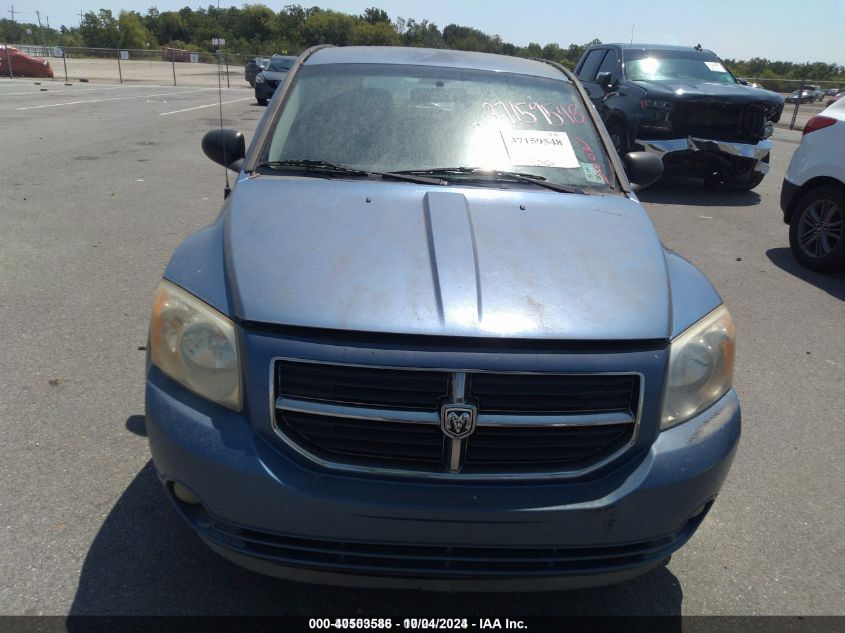 2007 Dodge Caliber Sxt VIN: 1B3HB48B17D259563 Lot: 40503586