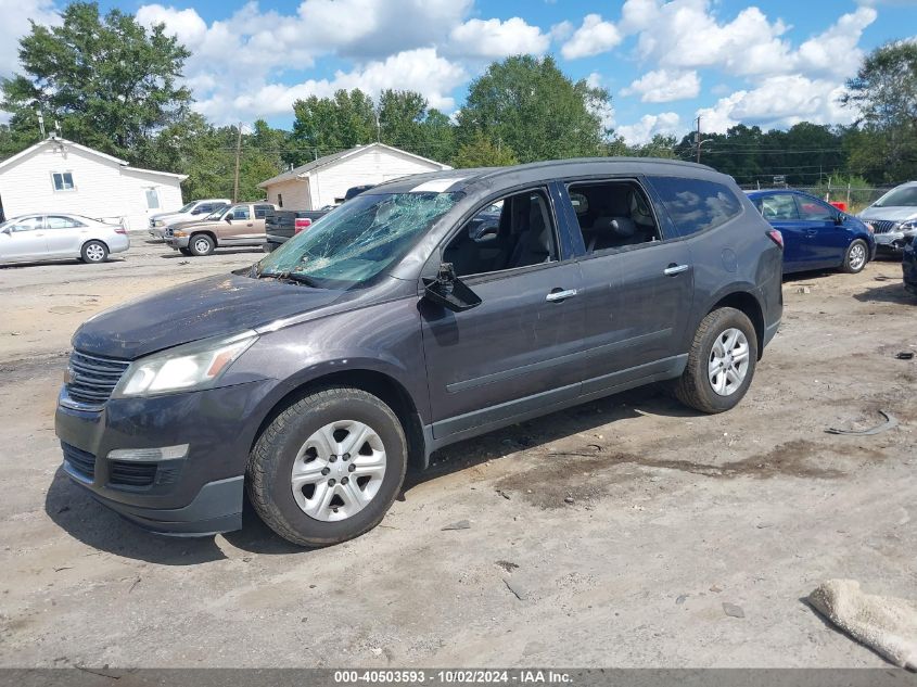 1GNKRFKD3FJ181834 2015 CHEVROLET TRAVERSE - Image 2