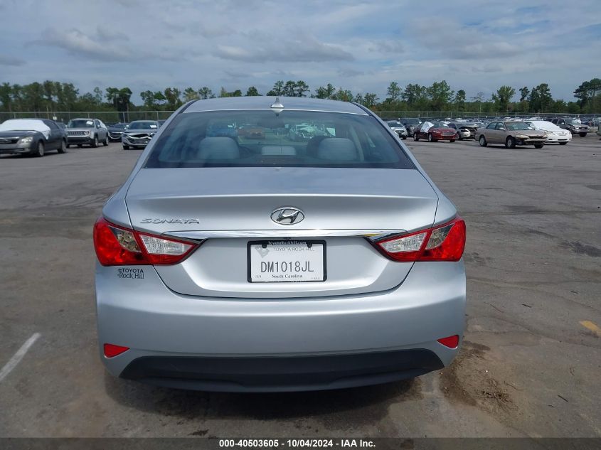 5NPEB4AC1EH860130 2014 Hyundai Sonata Gls