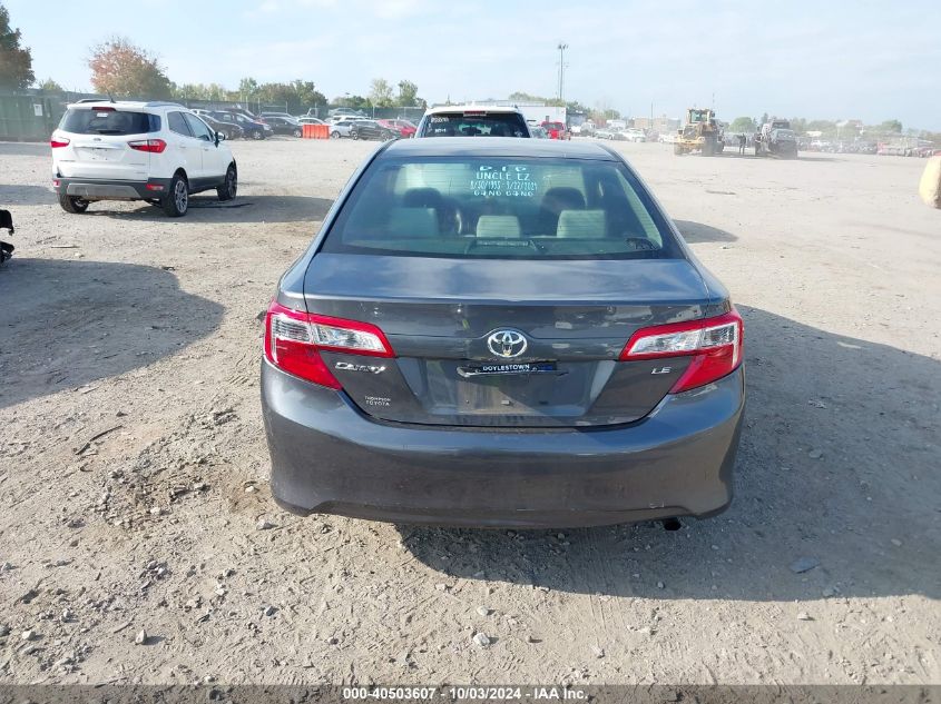 4T4BF1FKXCR247126 2012 Toyota Camry Le