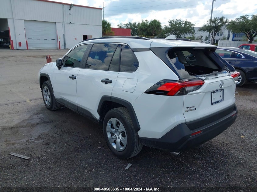 VIN 2T3F1RFV4MC254196 2021 TOYOTA RAV4 LE