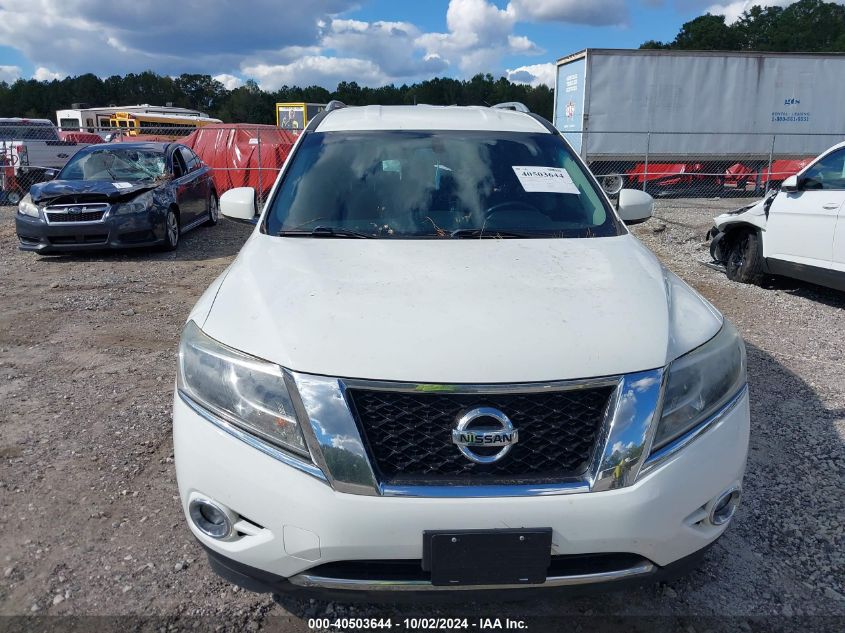 2015 Nissan Pathfinder Sv VIN: 5N1AR2MN2FC693359 Lot: 40503644