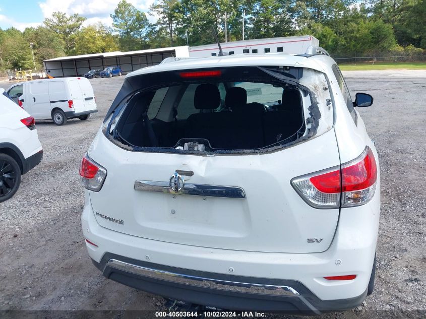 2015 Nissan Pathfinder Sv VIN: 5N1AR2MN2FC693359 Lot: 40503644