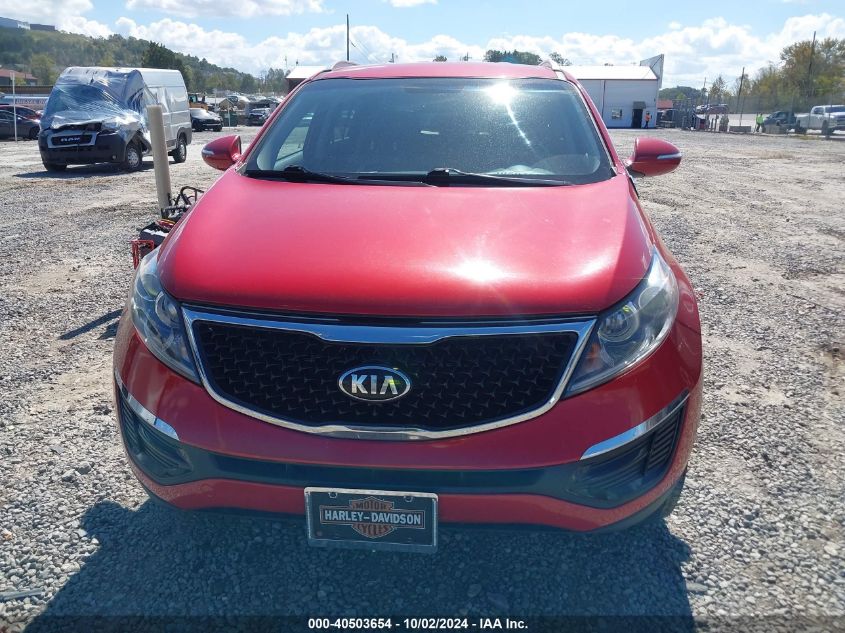 2015 Kia Sportage Lx VIN: KNDPB3AC6F7697273 Lot: 40503654