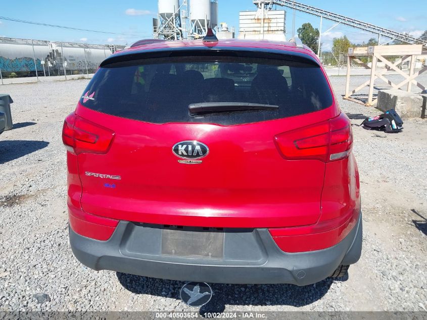 2015 Kia Sportage Lx VIN: KNDPB3AC6F7697273 Lot: 40503654