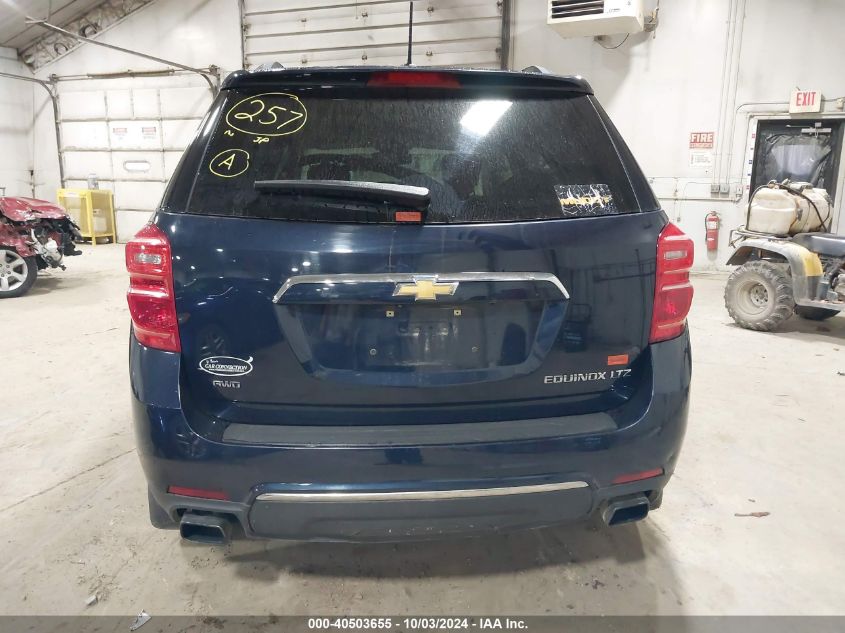 2GNFLGE34G6295349 2016 Chevrolet Equinox Ltz