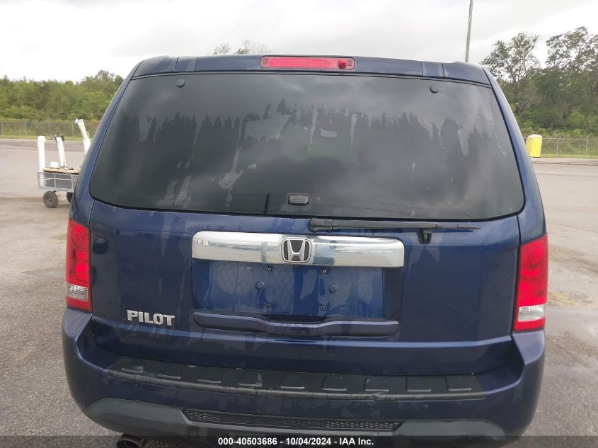 5FNYF3H55EB022393 2014 Honda Pilot Ex-L