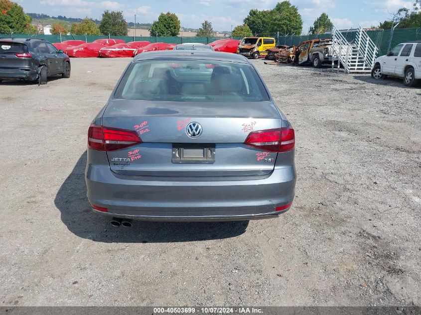 2018 Volkswagen Jetta 1.4T Se/1.4T Wolfsburg Edition VIN: 3VWDB7AJ0JM215997 Lot: 40503699