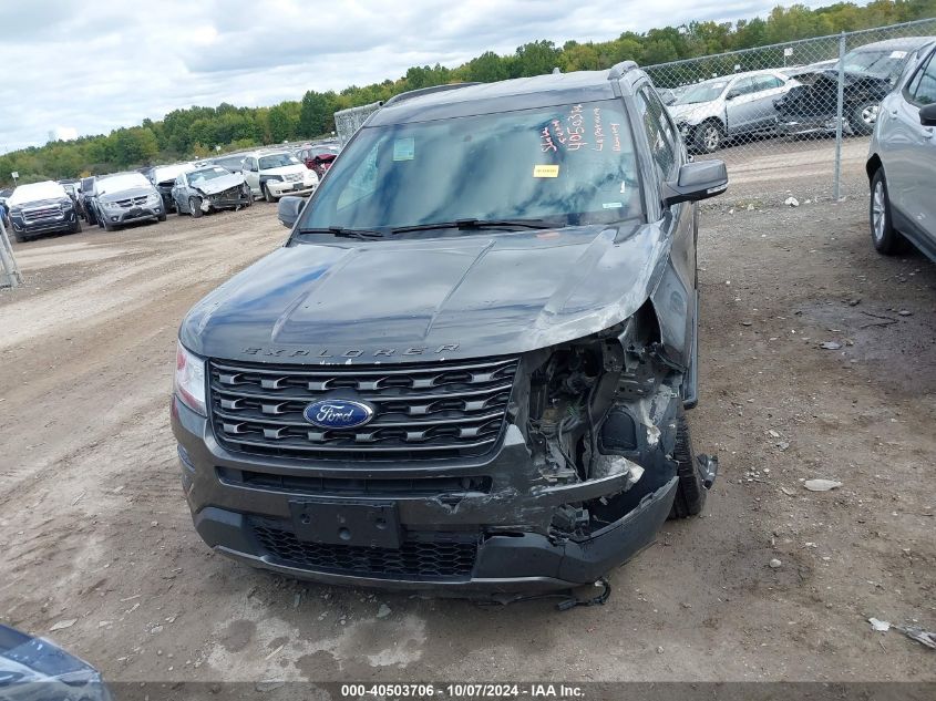 2017 Ford Explorer Xlt VIN: 1FM5K7D86HGD95695 Lot: 40503706