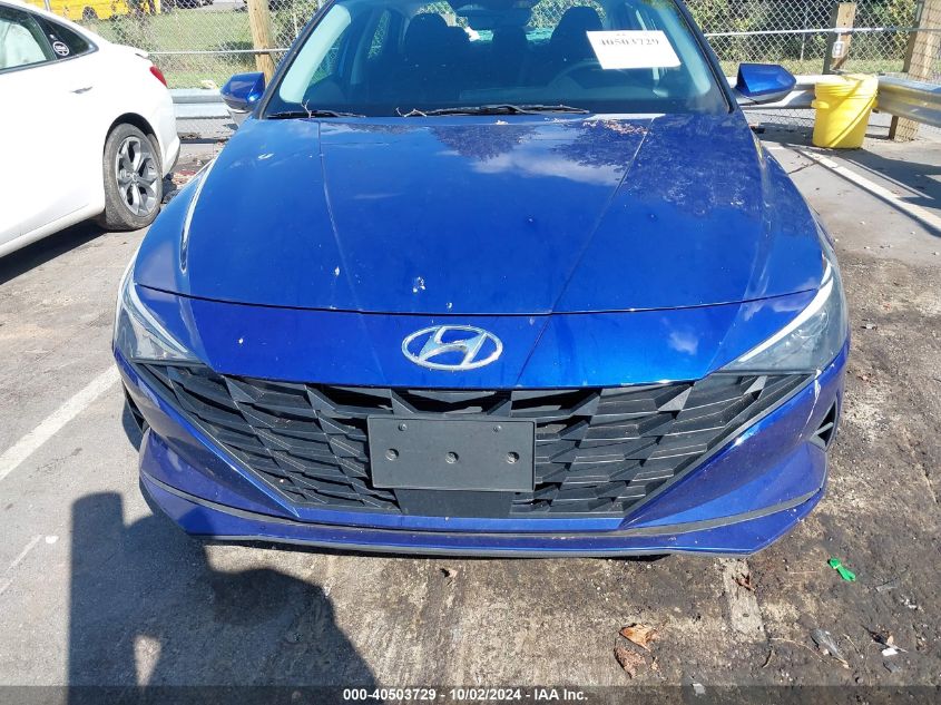 2021 Hyundai Elantra Sel VIN: 5NPLS4AG6MH005254 Lot: 40503729