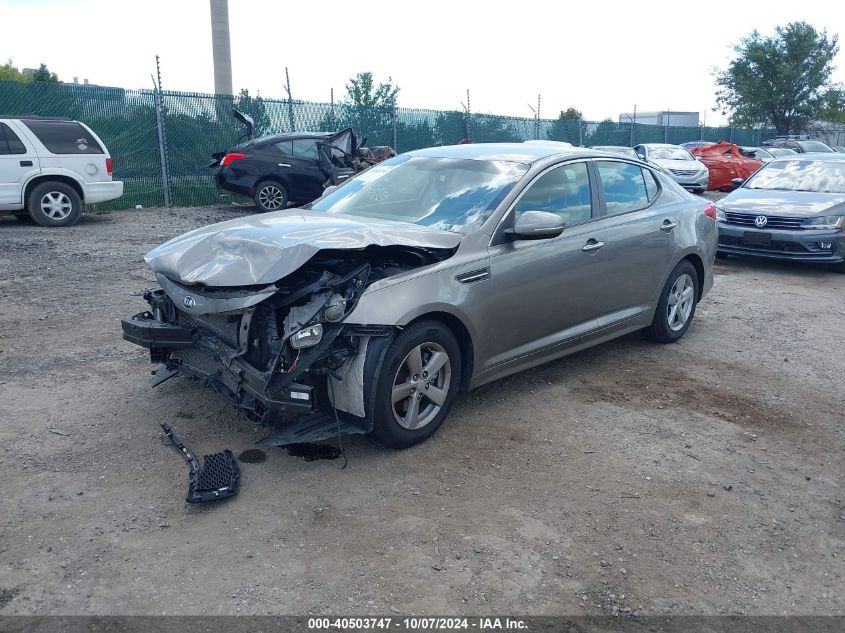 5XXGM4A74FG437724 2015 KIA OPTIMA - Image 2