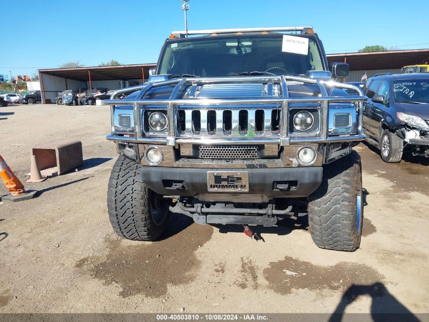 2003 Hummer H2 VIN: 5GRGN23U63H116446 Lot: 40503810