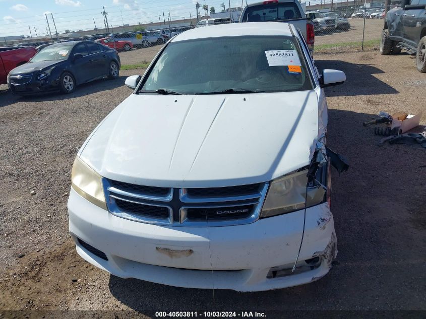 1C3CDZCB7CN147706 2012 Dodge Avenger Sxt