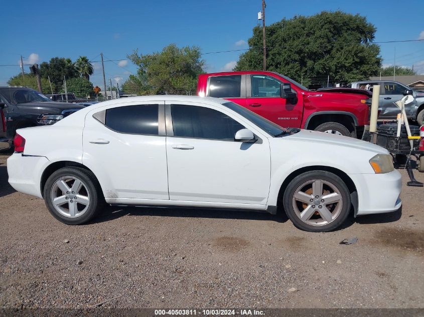 1C3CDZCB7CN147706 2012 Dodge Avenger Sxt