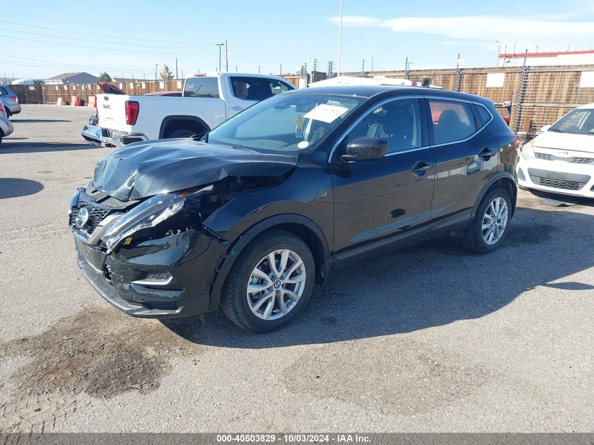 VIN JN1BJ1AW3MW445482 2021 NISSAN ROGUE SPORT S AWD XTRONIC CVT
