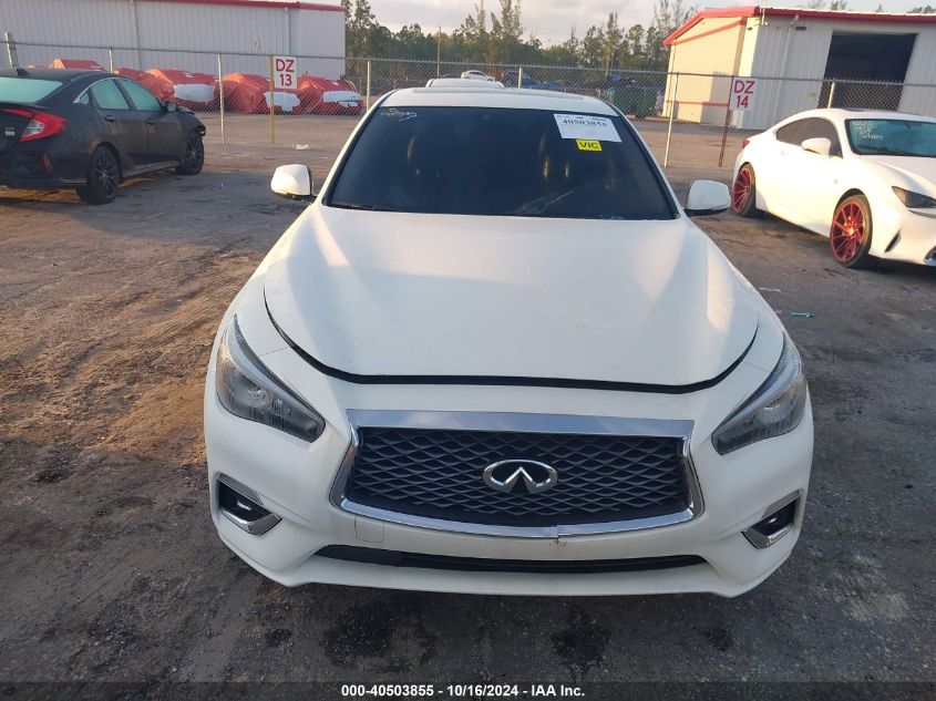 2019 Infiniti Q50 3.0T Luxe/3.0T Signature Edition/3.0T Sport VIN: JN1EV7AP3KM557969 Lot: 40503855