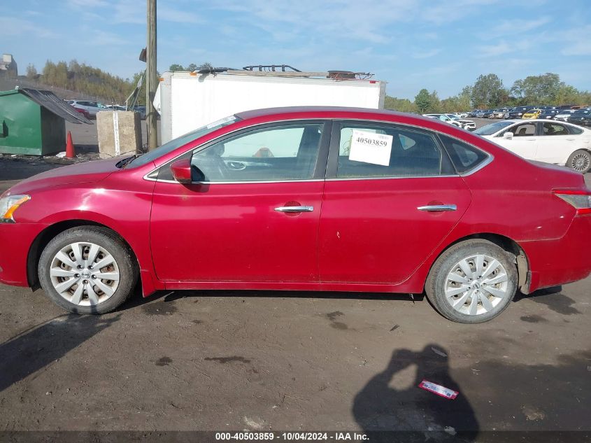 3N1AB7AP3DL787136 2013 Nissan Sentra Sv