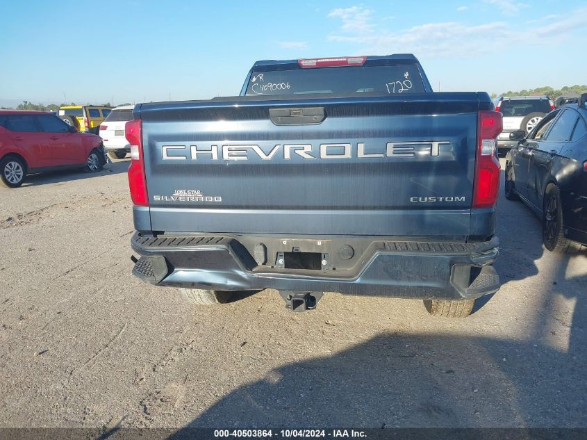 2020 Chevrolet Silverado 1500 2Wd Short Bed Custom VIN: 1GCPWBEK7LZ351720 Lot: 40503864