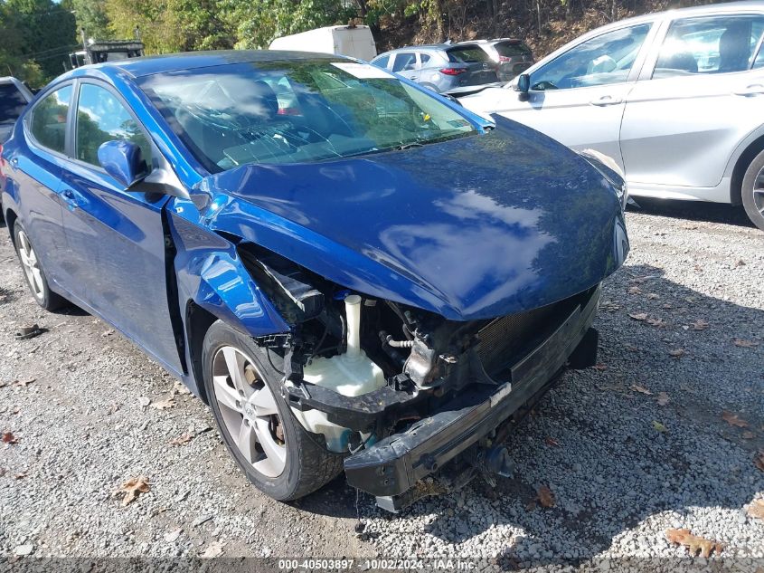 KMHDH4AE7DU617983 2013 Hyundai Elantra Gls