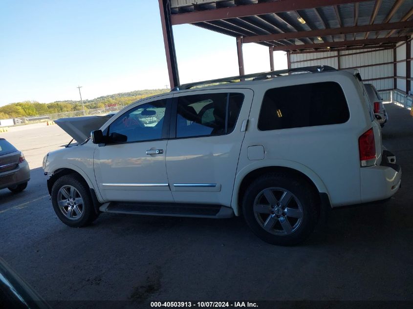 2012 Nissan Armada Platinum VIN: 5N1BA0NE1CN618523 Lot: 40503913