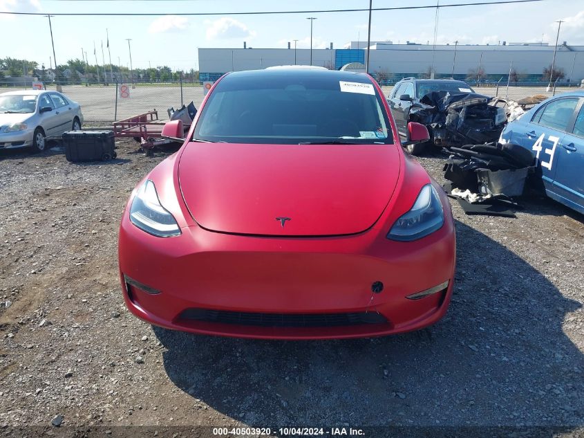 2023 Tesla Model Y Awd/Long Range Dual Motor All-Wheel Drive VIN: 7SAYGDEE5PF663783 Lot: 40503920