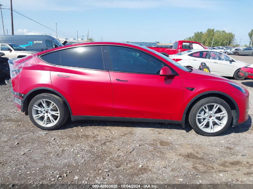 2023 Tesla Model Y Awd/Long Range Dual Motor All-Wheel Drive VIN: 7SAYGDEE5PF663783 Lot: 40503920