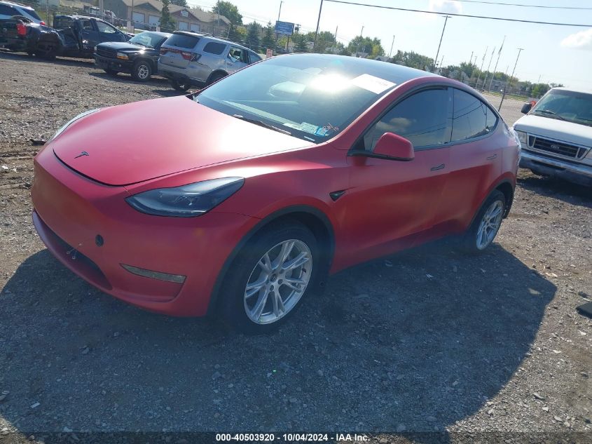 7SAYGDEE5PF663783 2023 TESLA MODEL Y - Image 2