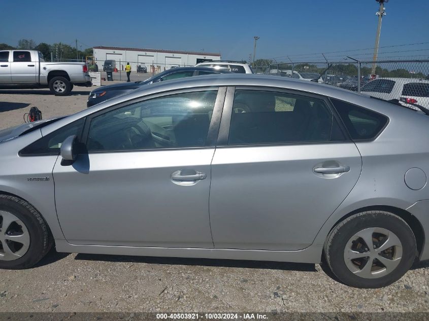 JTDKN3DU6D5651554 2013 Toyota Prius Two