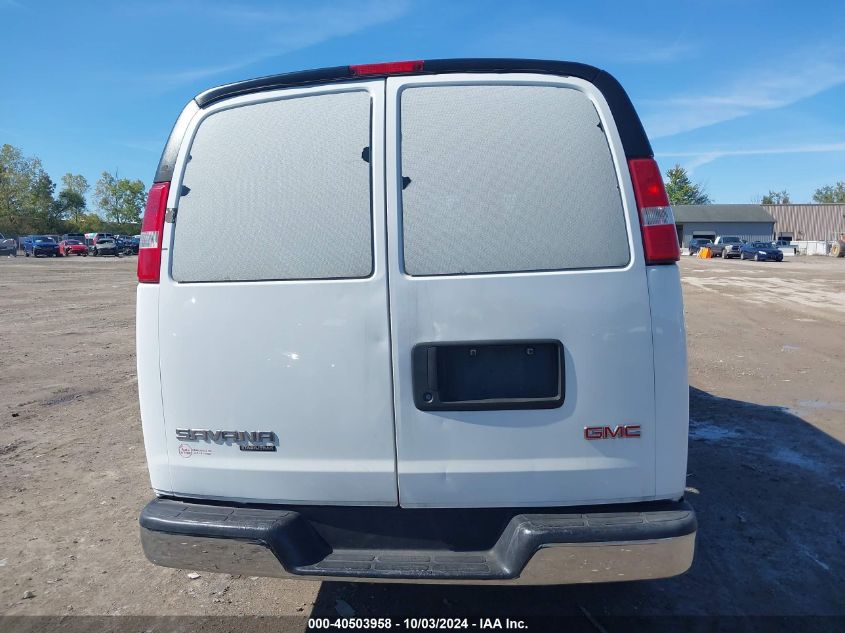 1GTW7AFF1G1903706 2016 GMC Savana 2500 Work Van