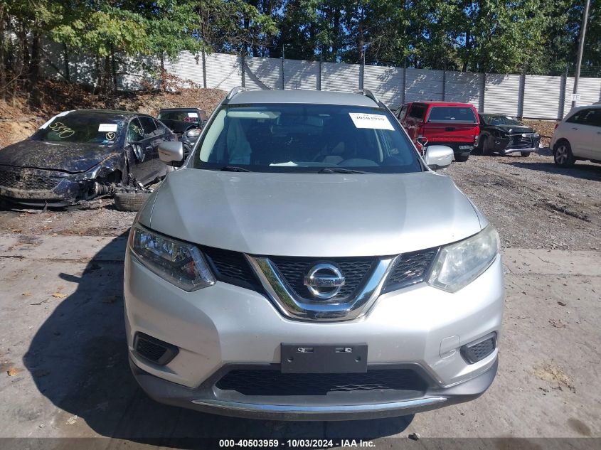 2015 Nissan Rogue Sv VIN: KNMAT2MV1FP550157 Lot: 40503959