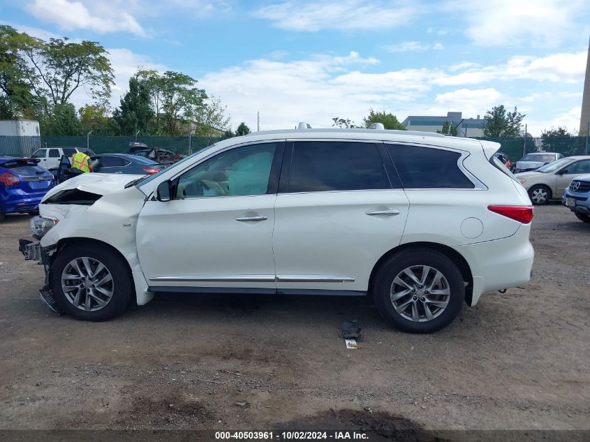 2015 Infiniti Qx60 Base (Cvt) VIN: 5N1AL0MM1FC521689 Lot: 40503961