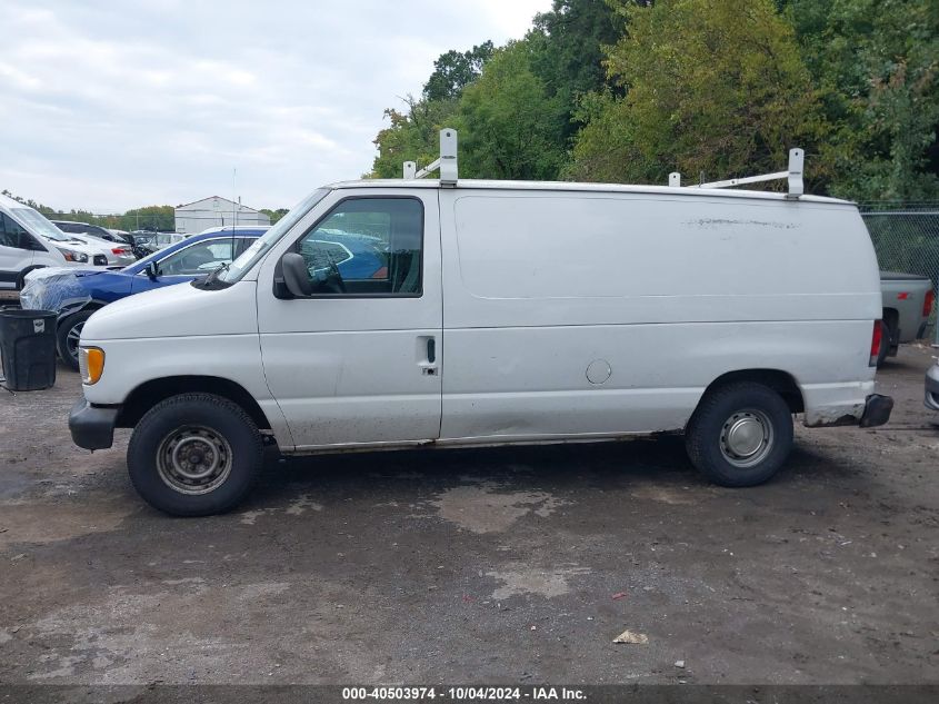 1FTRE14291HA71629 2001 Ford E-150 Commercial/Recreational