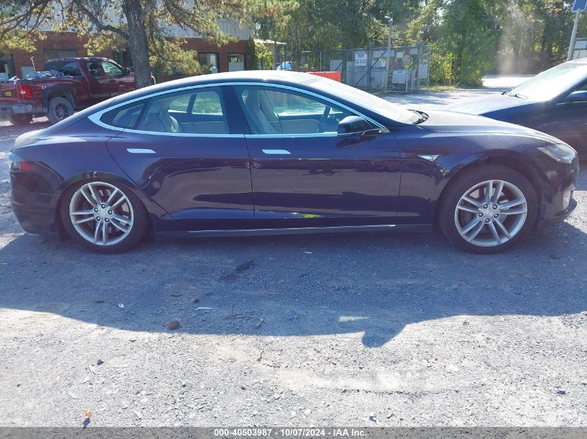 2013 Tesla Model S VIN: 5YJSA1CNODFP22031 Lot: 40503987