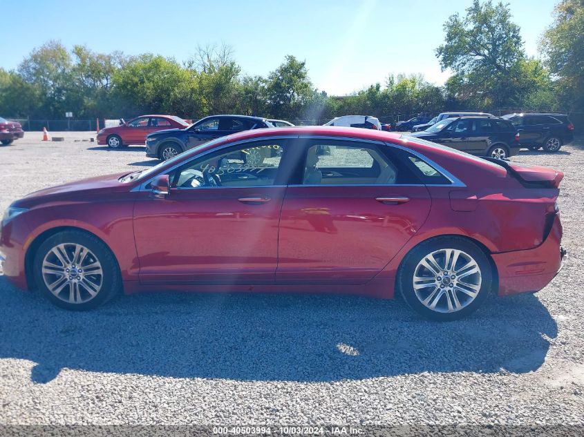 2015 Lincoln Mkz VIN: 3LN6L2G95FR616282 Lot: 40503994