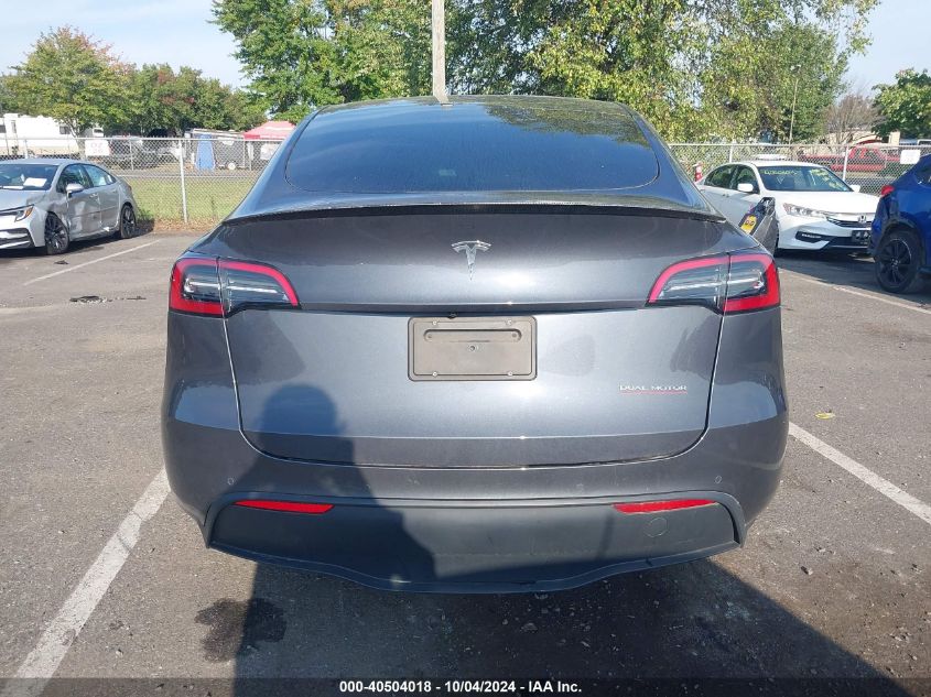 2021 Tesla Model Y Performance Dual Motor All-Wheel Drive VIN: 5YJYGDEF2MF268381 Lot: 40504018