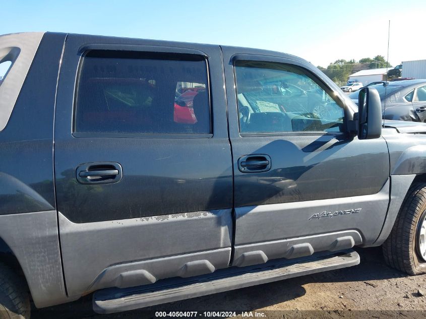 2003 Chevrolet Avalanche 1500 VIN: 3GNEK13T23G134401 Lot: 40504077