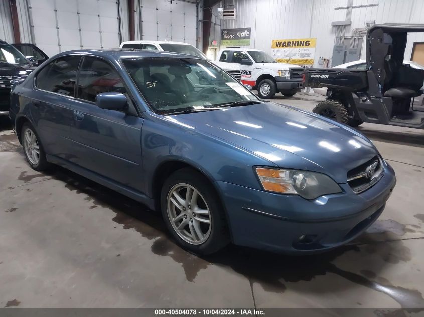 4S3BL626256214612 2005 Subaru Legacy 2.5I Limited